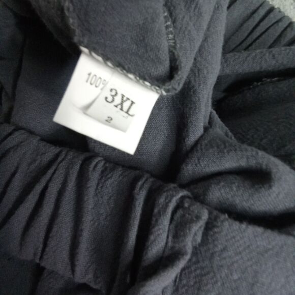 Unbranded‎ Womens Capris  Size 3XL Gray Lightweight Pants - Picture 5 of 9